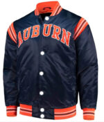 Auburn University State Satin Jacket Front