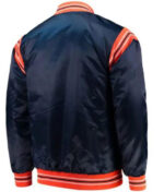 Auburn University State Satin Jacket Back