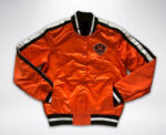 BC Lions CFL Team Orange Satin Jacket