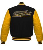 Black Yellow Pittsburgh Penguins Varsity Jacket