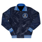 CFL Team Toronto Argonauts Blue Satin Jacket