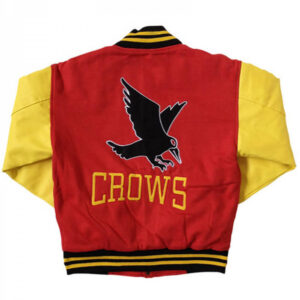 Clark Kent Crows Smallville Varsity Jacket Back