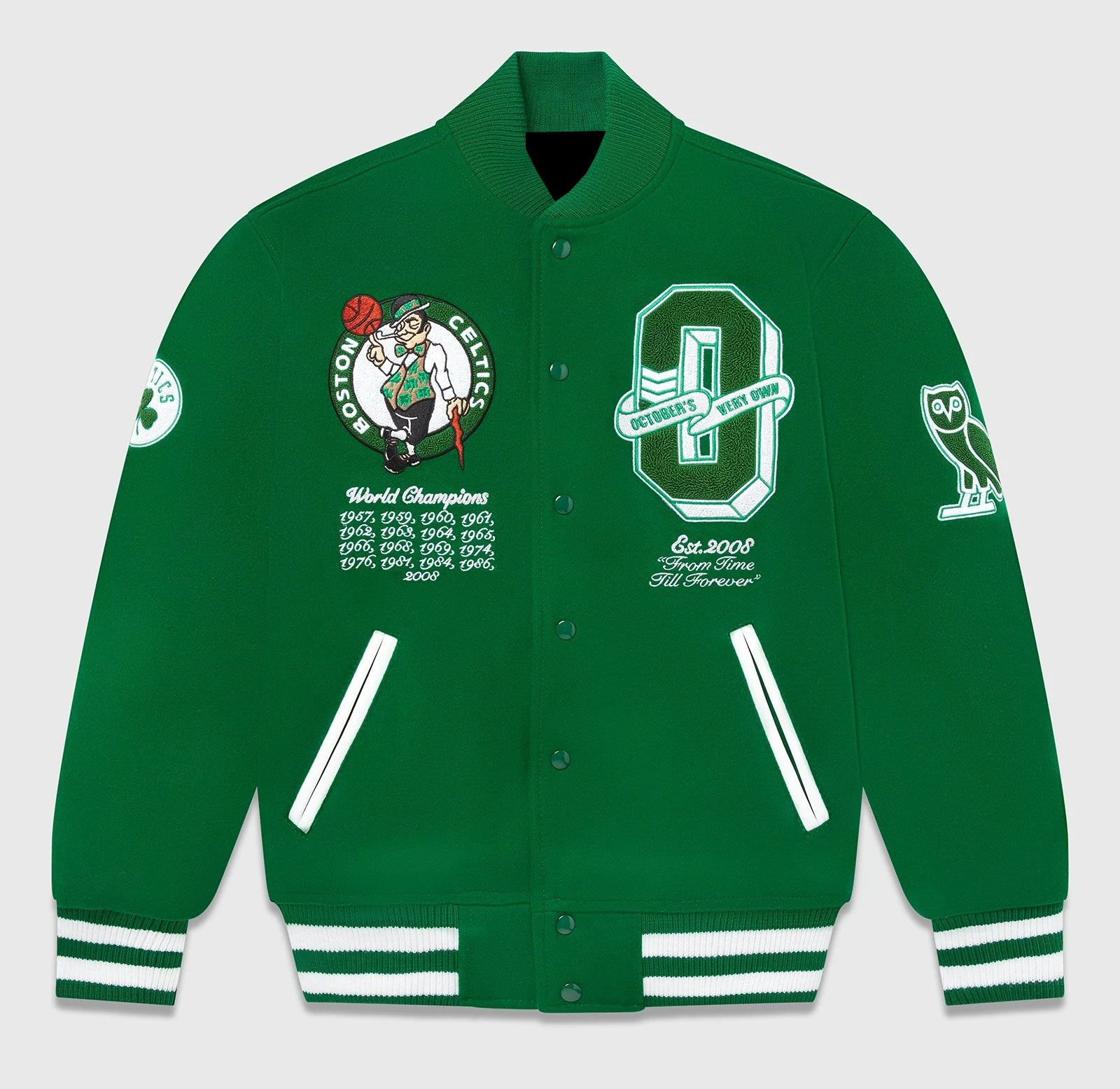 ovo knicks varsity jacket