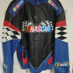 Jeff Hamilton Nascar Black Leather Jacket