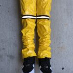Lightning Yellow Ellie Leather Pant