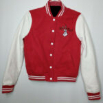 Looney Tunes Red And White Varsity Jacket