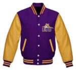 NCAA Team Louisiana State Tigers Varsity Jacket Front
