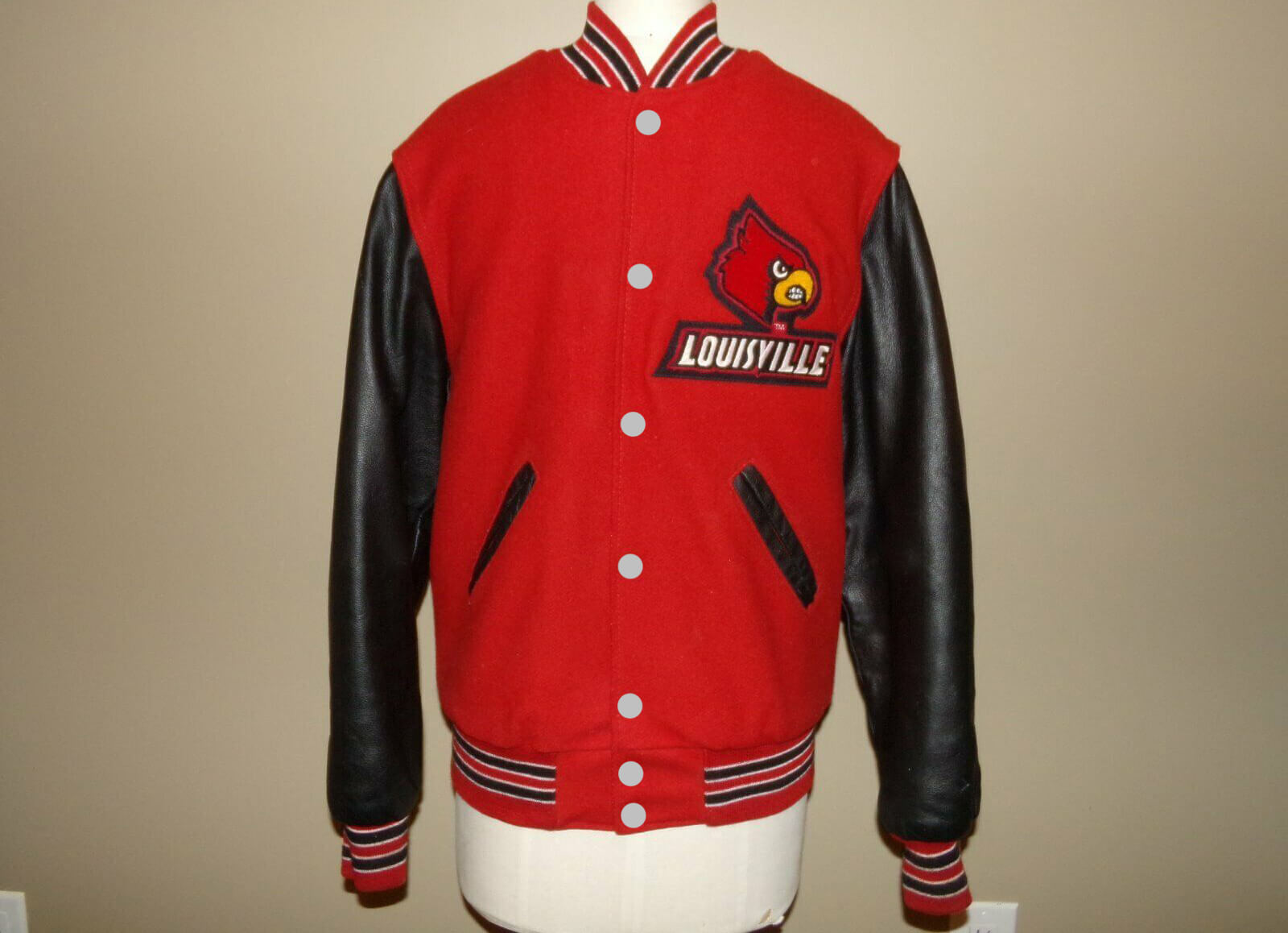 Louisville Cardinals Personalized NCAA Athletics Champions Baseball Jacket  - Owl Fashion Shop