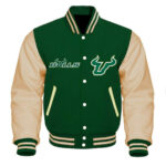 NCAA Team South Florida Bulls Varsity Jacket Front