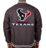 NFL Houston Texans Brown Textile Jacket