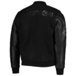 NFL Team Denver Broncos Black Varsity Jacket