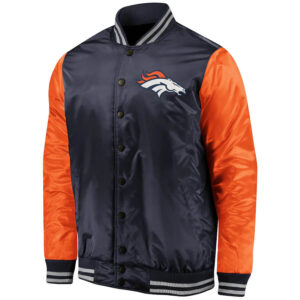 NFL Team Denver Broncos Satin Jacket