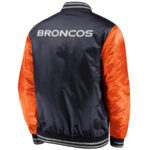 NFL Team Denver Broncos Satin Jacket