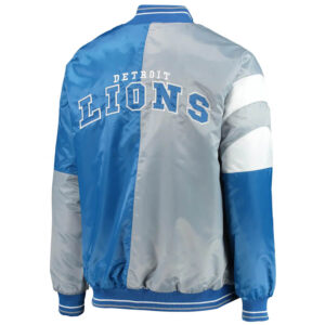 NFL Team Detroit Lions Satin Jacket