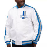 NFL Team Detroit Lions Tricolor Satin Jacket