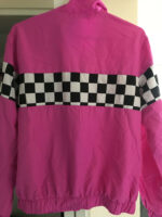 Nascar Checkered Pink Windbreaker Jacket