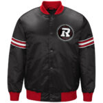 Ottawa Red Blacks CFL Team Satin Jacket
