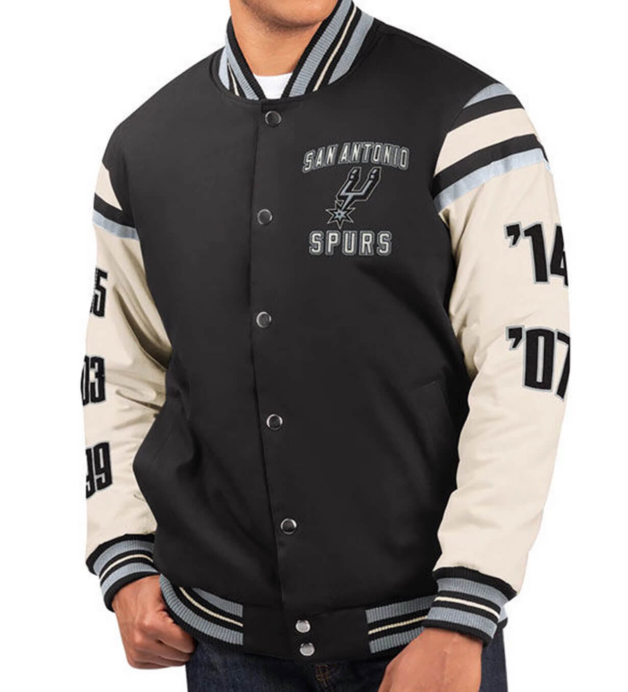 NBA San Antonio Spurs varsity Jacket small medium Large XL 2XL 3XL