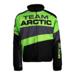 Team Arctic Racing Black And Green Textile Jacket