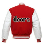 The Doors Red And White Varsity Jacket