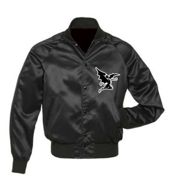 Vintage Black Sabbath Black Satin Jacket (1) Vintage Black Sabbath Black Satin Jacket