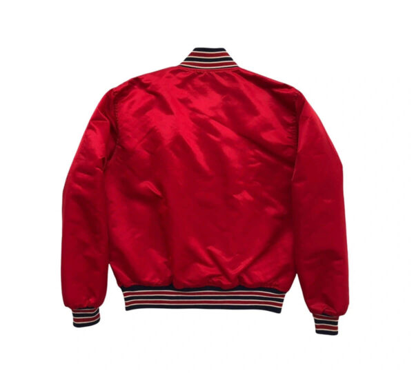 Vintage Louisville Cardinals Baseball Satin Jacket Back