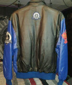 Vintage Space Jam Taz Looney Tunes Leather Jacket