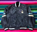 Vintage Toronto Argonauts CFL Navy Blue Satin Jacket