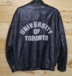 Vintage University of Toronto Argonauts Leather Jacket
