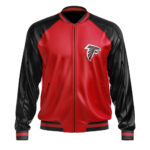Atlanta Falcons NFL Leather Bomber Jacket