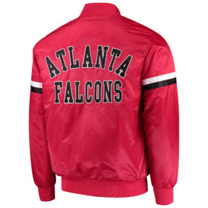 Atlanta Falcons NFL Red Satin Jacket