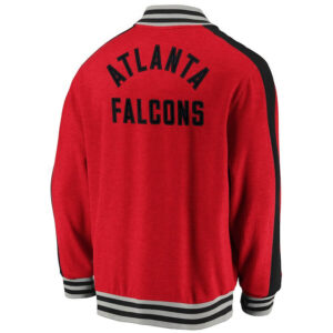 Atlanta Falcons NFL Zip-Up Varsity Jacket