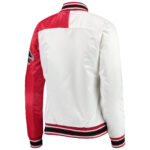 Atlanta Falcons White And Red NFL Satin Jacket