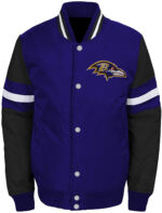 Baltimore Ravens NFL Multicolor Windbreaker Jacket