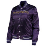 Baltimore Ravens NFL Purple Satin Jacket