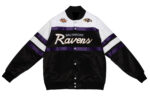 vBaltimore Ravens NFL Team Satin Jacket