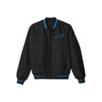 Carolina Panthers NFL Black Bomber Jacket