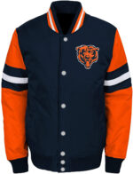 Chicago Bears NFL Multicolor Windbreaker Jacket