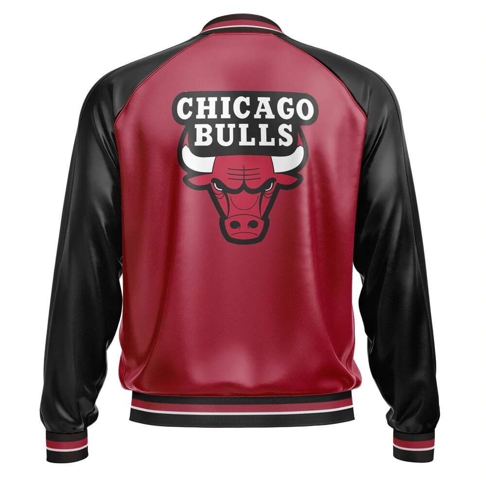 NBA, Jackets & Coats, Nba Custom Chicago Bulls Bomber Jacket