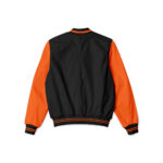 Cincinnati Bengals NFL Black And Orange Bomber Jacket