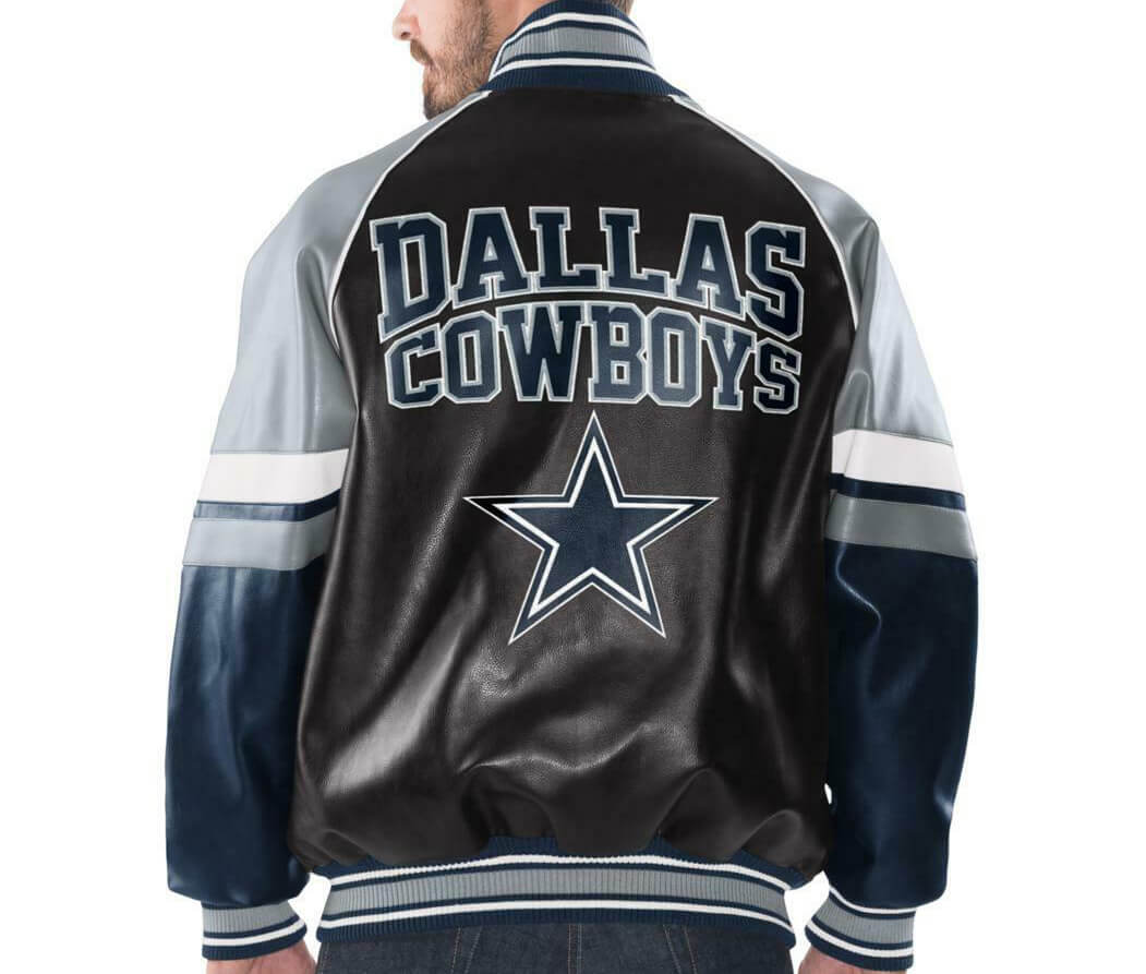 Maker of Jacket NFL Dallas Cowboys Multicolor Leather