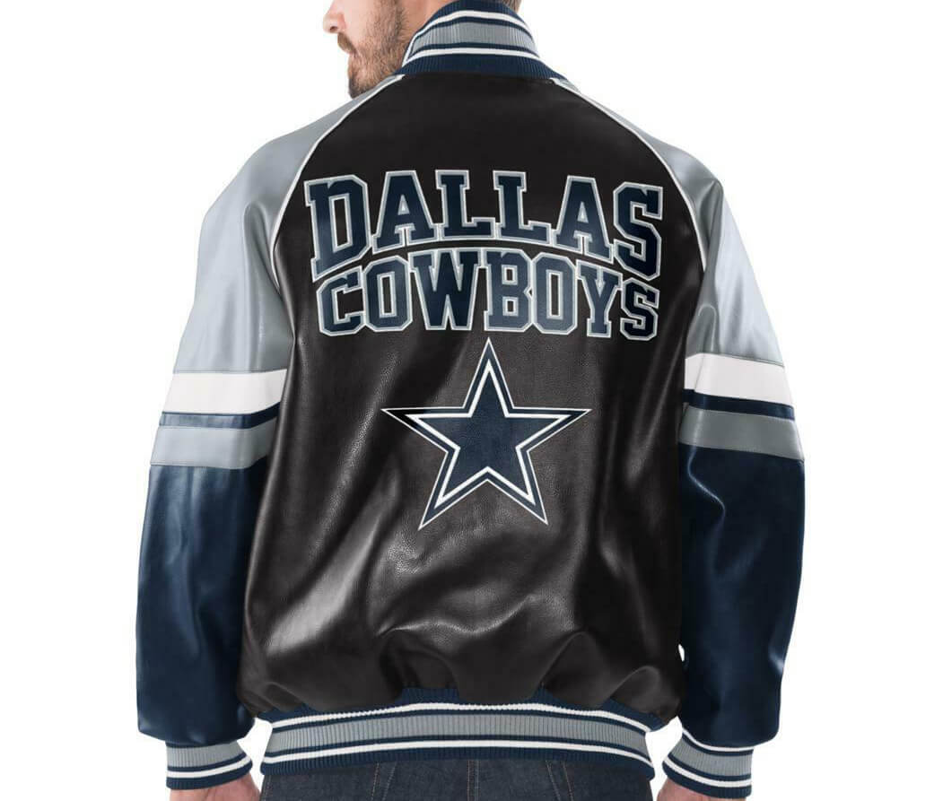 Dallas Cowboys NFL Multicolor Leather Jacket - Maker of Jacket