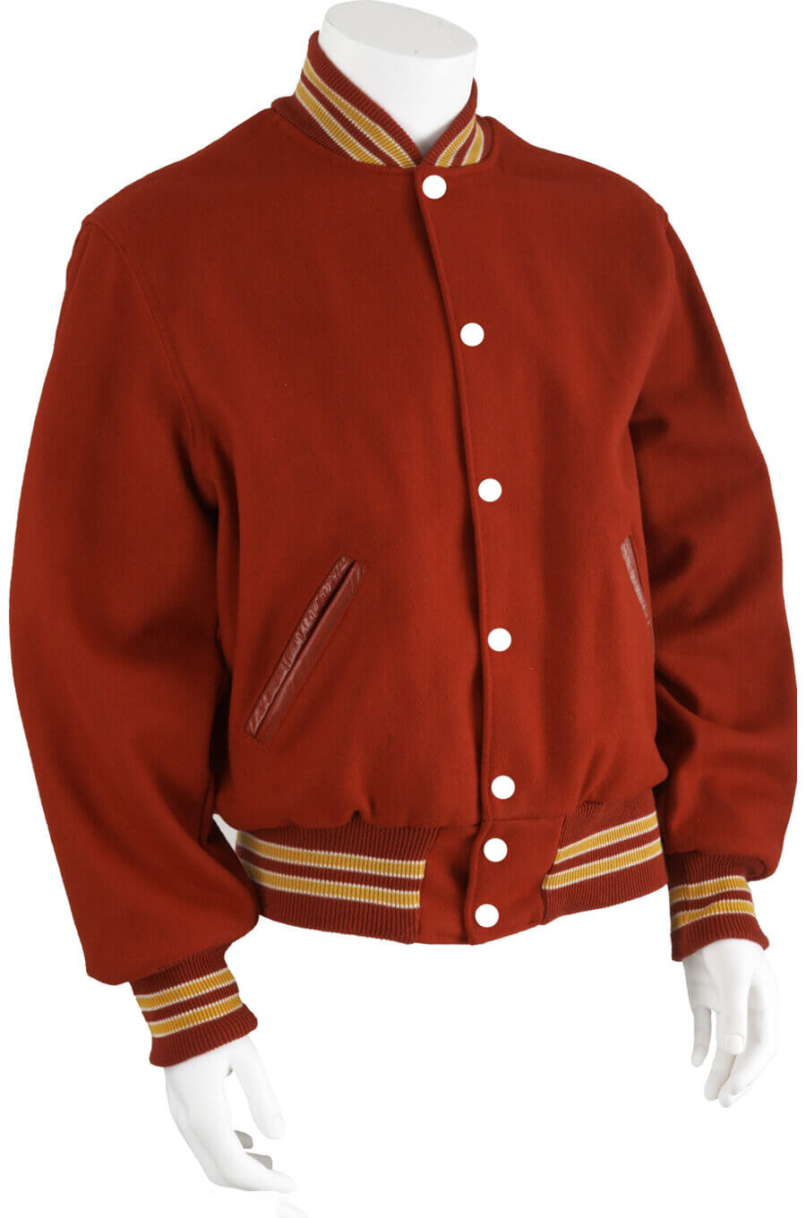 Dallas Texans NFL Red Varsity Jacket Front