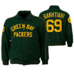 David Bakhtiari Green Bay Packers NFL Varsity Jacket