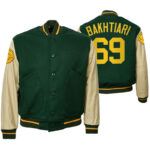 David Bakhtiari NFL Green Bay Packers Varsity Jacket