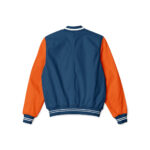 Denver Broncos NFL Blue And Orange Bomber Jacket