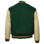 Green Bay Packers 1950 Green And Cream Varsity Jacket