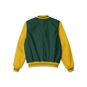 Green Bay Packers NFL Green And Yellow Bomber Jacket