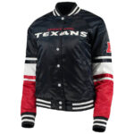 Houston Texans NFL Tricolor Satin Jacket