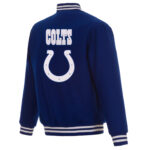 Indianapolis Colts NFL Blue Varsity Jacket